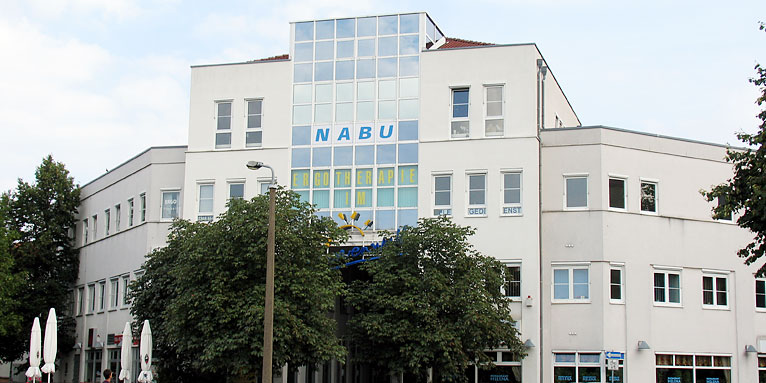Sitz des NABU Sachsen im Einkaufszentrum Sonnenwall in Leipzig Schönefeld - Foto: Andrea Just