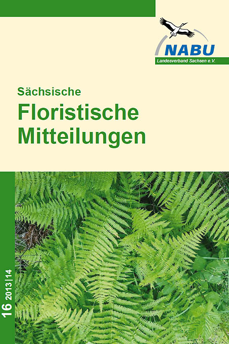 Sächsische Floristische Mitteilungen Heft 16 / 2013/2014