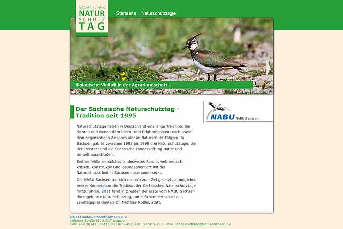 Der Sächsische Naturschutztag – Tradition seit 1995