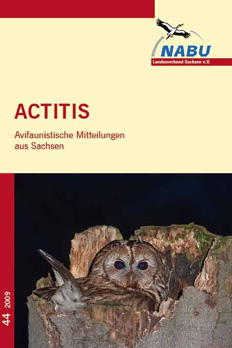 Actitis, Avifaunistische Mitteilungen aus Sachsen Heft 44/2009