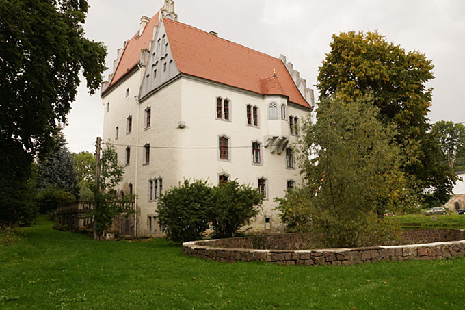 Die NABU-Naturschutzstation Schloss Heynitz - Foto: Ina Ebert