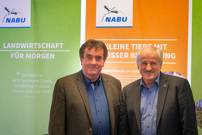 Bernd Heinitz und Olaf Tschimpke - Foto: Uwe Schroeder