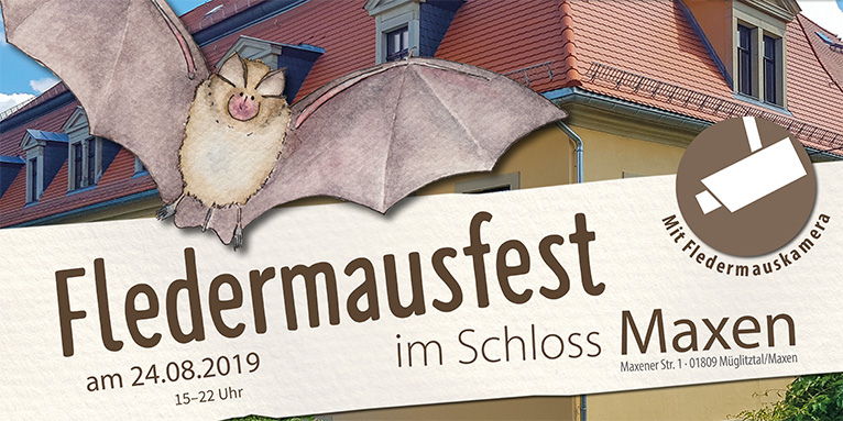 Karte Fledermausfest Maxen 2019