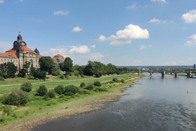 Elbe in Dresden. – Foto: Maria Vlaic