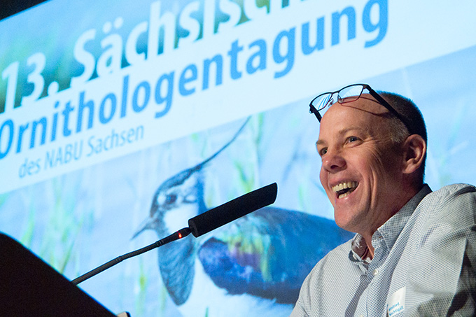 Dr. Winfried Nachtigall begrüßte die Teilnehmer in Oschatz. Foto Robert Beske