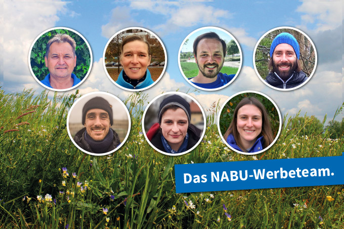 NABU-Werbeteam sucht Unterstützer für lokale Natur- und Artenschutzprojekte des NABU Sachsen