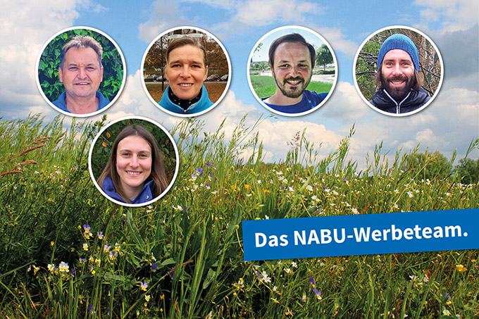 NABU-Werbeteam sucht Unterstützer für lokale Natur- und Artenschutzprojekte des NABU Sachsen