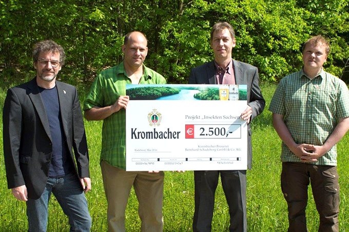 Mit der Krombacher Spendenaktion wurden seit 2003 bislang 1.062 Institutionen und Organisationen mit insgesamt 2,677 Mio. Euro unterstützt. Zudem engagiert sich die Krombacher Brauerei seit 10 Jahren für den Natur- und Artenschutz in Deutschland und weltweit, und startete 2016 gemeinsam mit der DUH, dem NABU und dem WWF das Krombacher Artenschutzprojekt, um die Artenvielfalt in Deutschland zu schützen. - Foto: Franziska Bauer